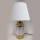 Stolna lampa 1xE14/60W/230V bijela/zlatna