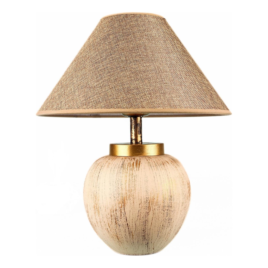 Stolna lampa 1xE27/40W/230V bež