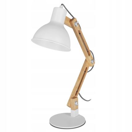 Stolna lampa 1xE27/40W/230V bijela