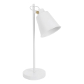 Stolna lampa 1xE27/40W/230V bijela