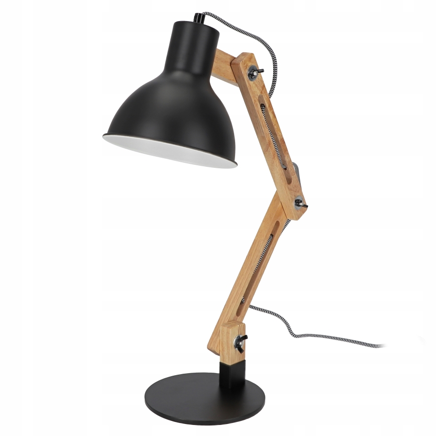Stolna lampa 1xE27/40W/230V, crna