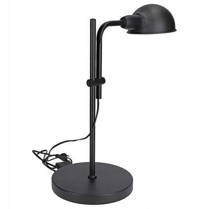 Stolna lampa 1xE27/40W/230V crna