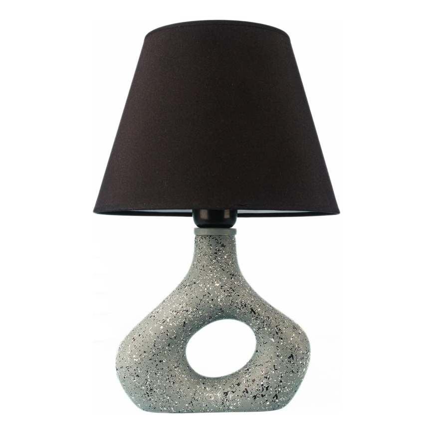 Stolna lampa 1xE27/40W/230V crna/zelena
