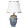 Stolna lampa 1xE27/40W/230V plava/zlatna