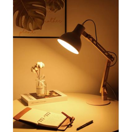 Stolna lampa 1xE27/40W/230V ružičasta