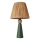 Stolna lampa 1xE27/40W/230V smeđa/zelena