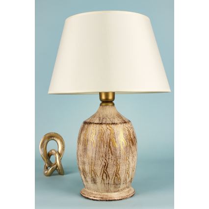 Stolna lampa 1xE27/40W/230V zlatna