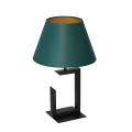 Stolna lampa 1xE27/60W/230V 45 cm zelena/zlatna