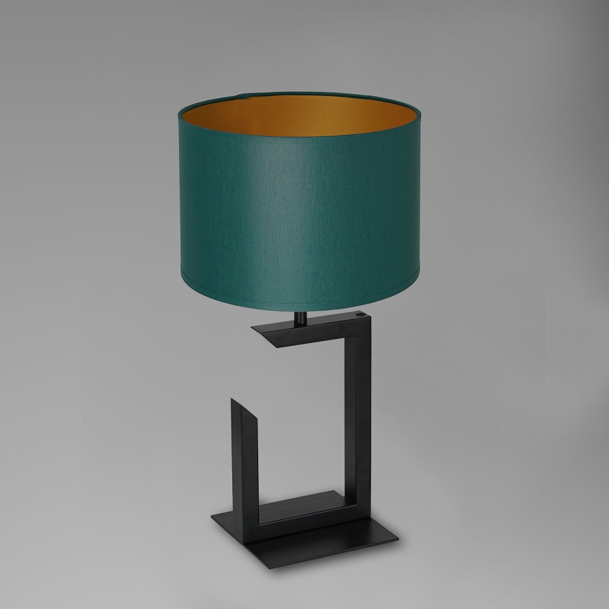 Stolna lampa 1xE27/60W/230V 45 cm zelena/zlatna