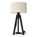 Stolna lampa ALBA 1xE27/15W/230V krem/bor