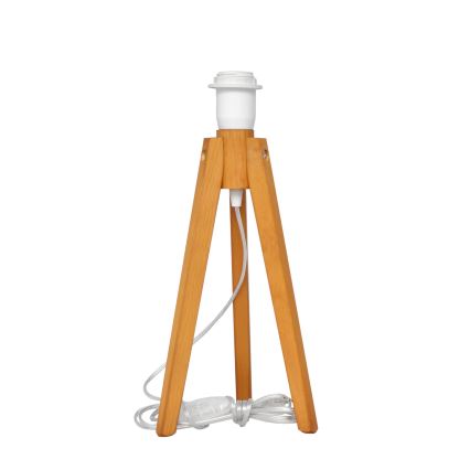 Stolna lampa ALBA 1xE27/15W/230V krem/hrast