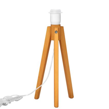 Stolna lampa ALBA 1xE27/15W/230V krem/hrast