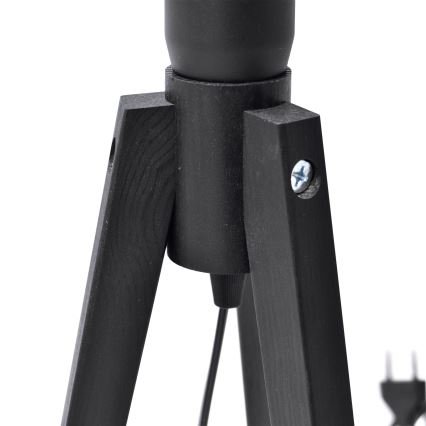 Stolna lampa ALBA 1xE27/15W/230V smeđa/hrast