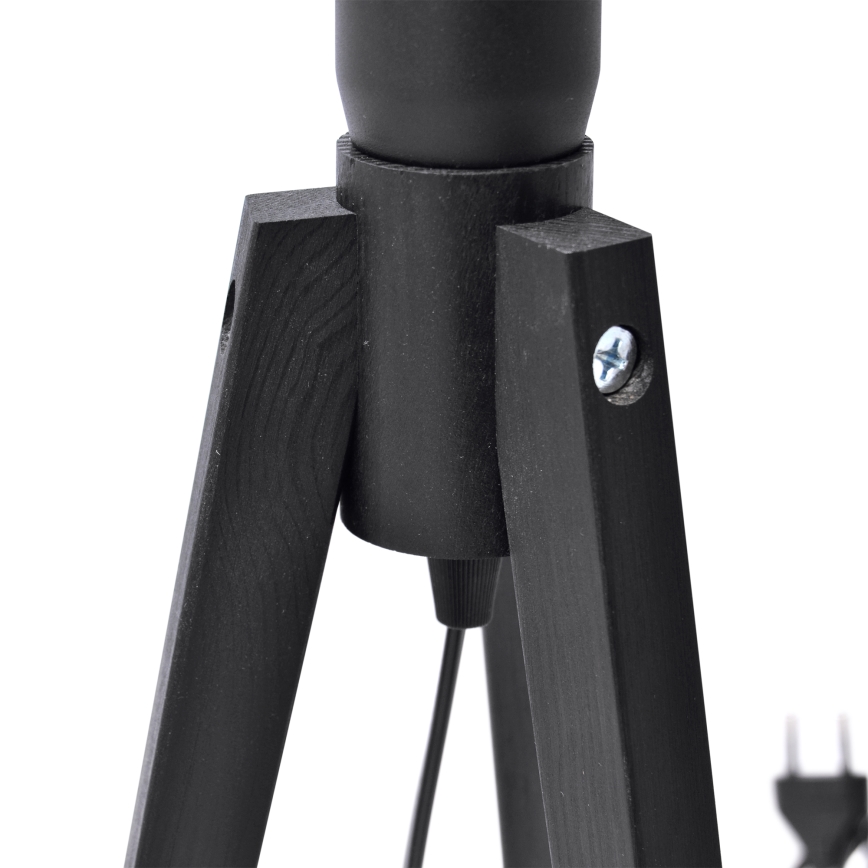 Stolna lampa ALBA 1xE27/15W/230V smeđa/hrast