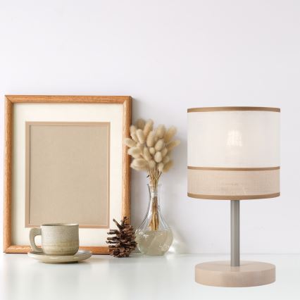 Stolna lampa ANDREA 1xE27/60W/230V bukva - FSC certificirano