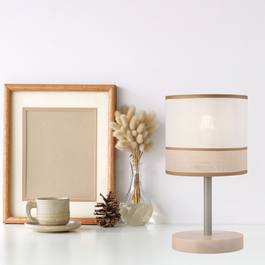 Stolna lampa ANDREA 1xE27/60W/230V bukva - FSC certificirano
