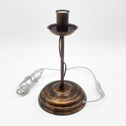 Stolna lampa ANTON 1xE14/60W/230V brončana