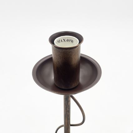 Stolna lampa ANTON 1xE14/60W/230V brončana