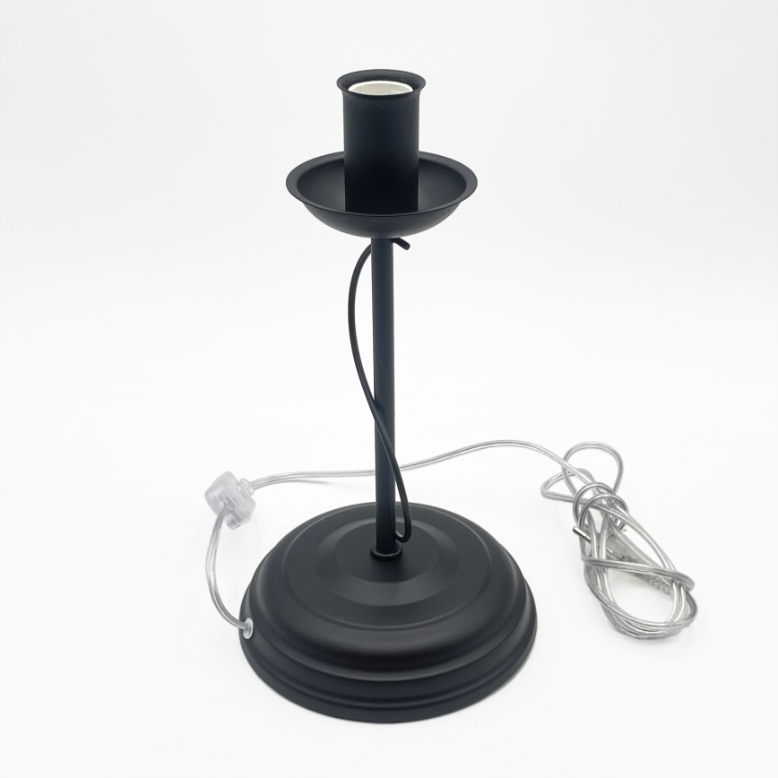 Stolna lampa ANTON 1xE14/60W/230V crna