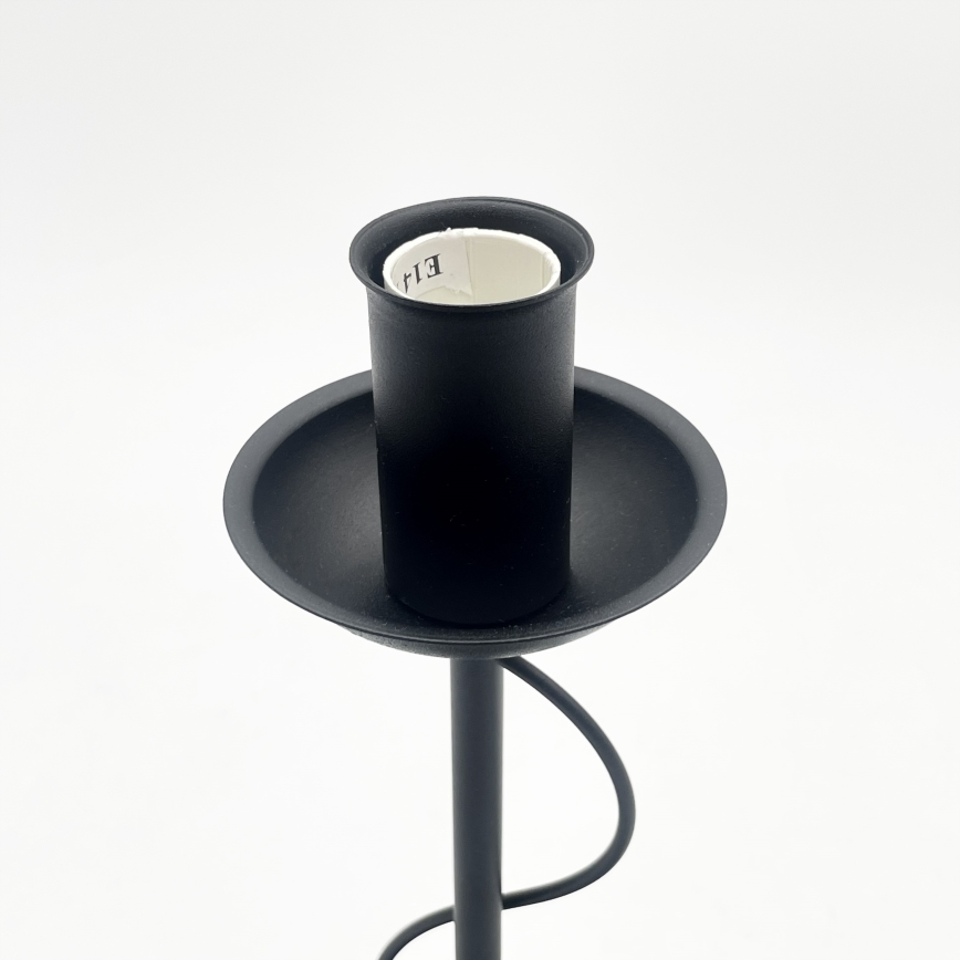 Stolna lampa ANTON 1xE14/60W/230V crna