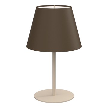 Stolna lampa ARDEN 1xE27/15W/230V bež/smeđa
