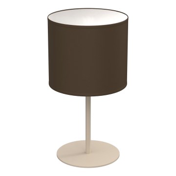 Stolna lampa ARDEN 1xE27/15W/230V bež/smeđa