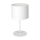 Stolna lampa ARDEN 1xE27/60W/230V pr. 18 cm bijela