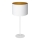 Stolna lampa ARDEN 1xE27/60W/230V pr. 25 cm bijela/zlatna