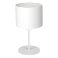 Stolna lampa ARDEN 1xE27/60W/230V promjer 18 cm bijela