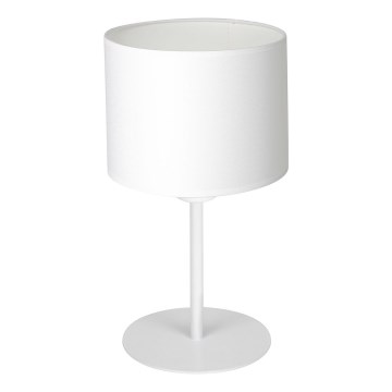 Stolna lampa ARDEN 1xE27/60W/230V promjer 18 cm bijela
