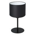 Stolna lampa ARDEN 1xE27/60W/230V promjer 18 cm crna/bijela