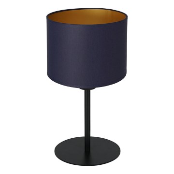 Stolna lampa ARDEN 1xE27/60W/230V promjer 18 cm ljubičasta/zlatna