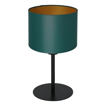 Stolna lampa ARDEN 1xE27/60W/230V promjer 18 cm zelena/zlatna