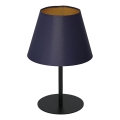 Stolna lampa ARDEN 1xE27/60W/230V promjer 20 cm ljubičasta/zlatna