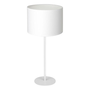 Stolna lampa ARDEN 1xE27/60W/230V promjer 25 cm bijela