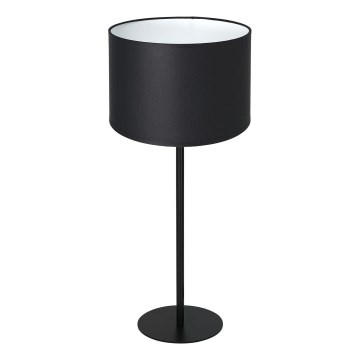 Stolna lampa ARDEN 1xE27/60W/230V promjer 25 cm crna/bijela