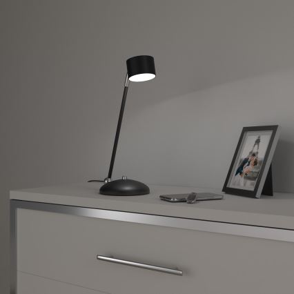 Stolna lampa ARENA 1xGX53/11W/230V crna/sjajni krom