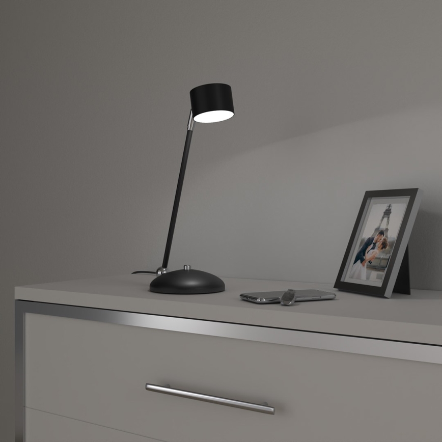 Stolna lampa ARENA 1xGX53/11W/230V crna/sjajni krom