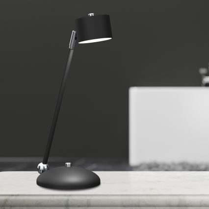 Stolna lampa ARENA 1xGX53/11W/230V crna/sjajni krom