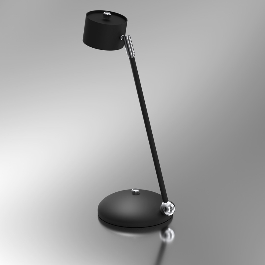 Stolna lampa ARENA 1xGX53/11W/230V crna/sjajni krom