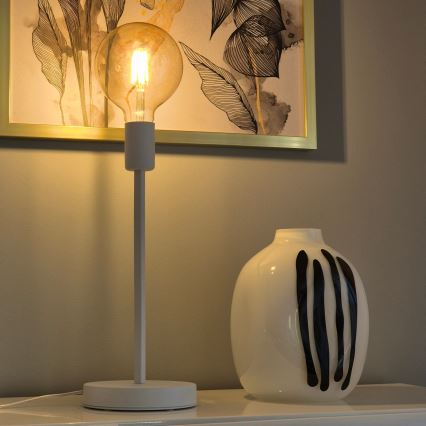 Stolna lampa ASTRID 1xE27/60W/230V bijela