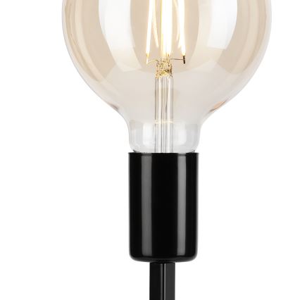 Stolna lampa ASTRID 1xE27/60W/230V sjajna crna