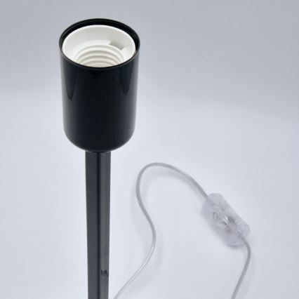 Stolna lampa ASTRID 1xE27/60W/230V sjajna crna