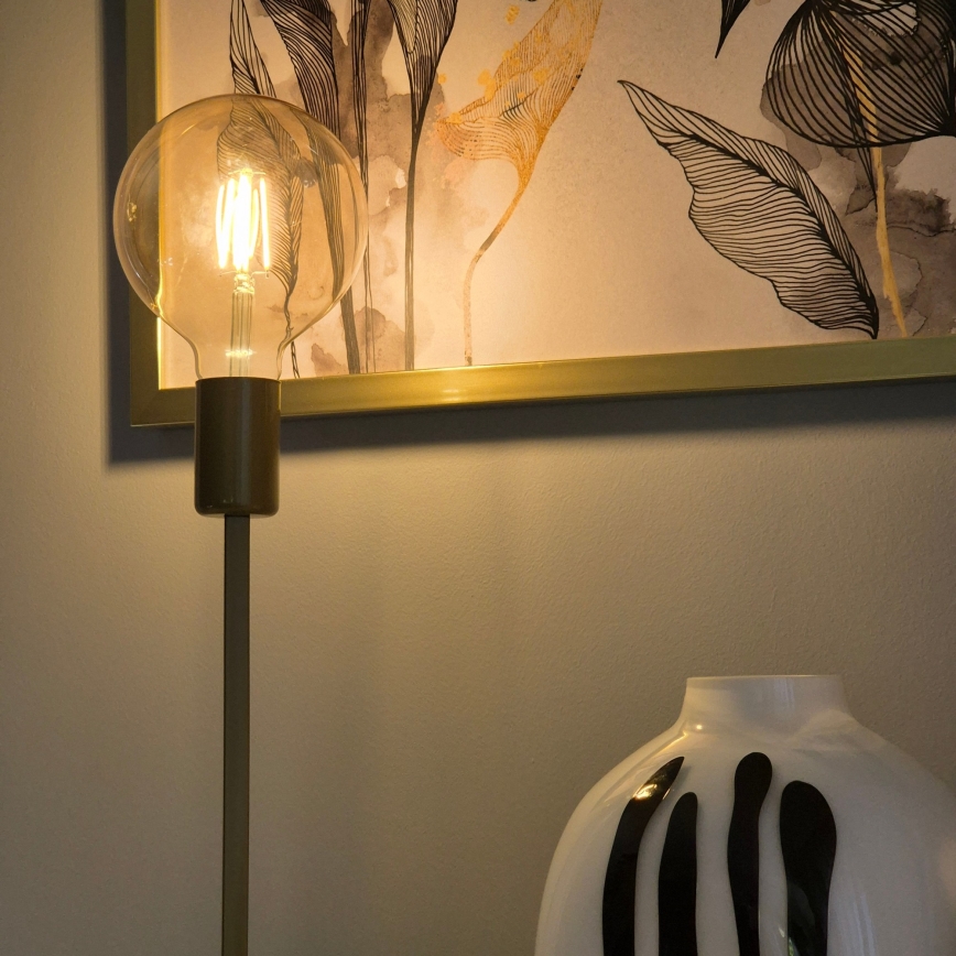 Stolna lampa ASTRID 1xE27/60W/230V zlatna