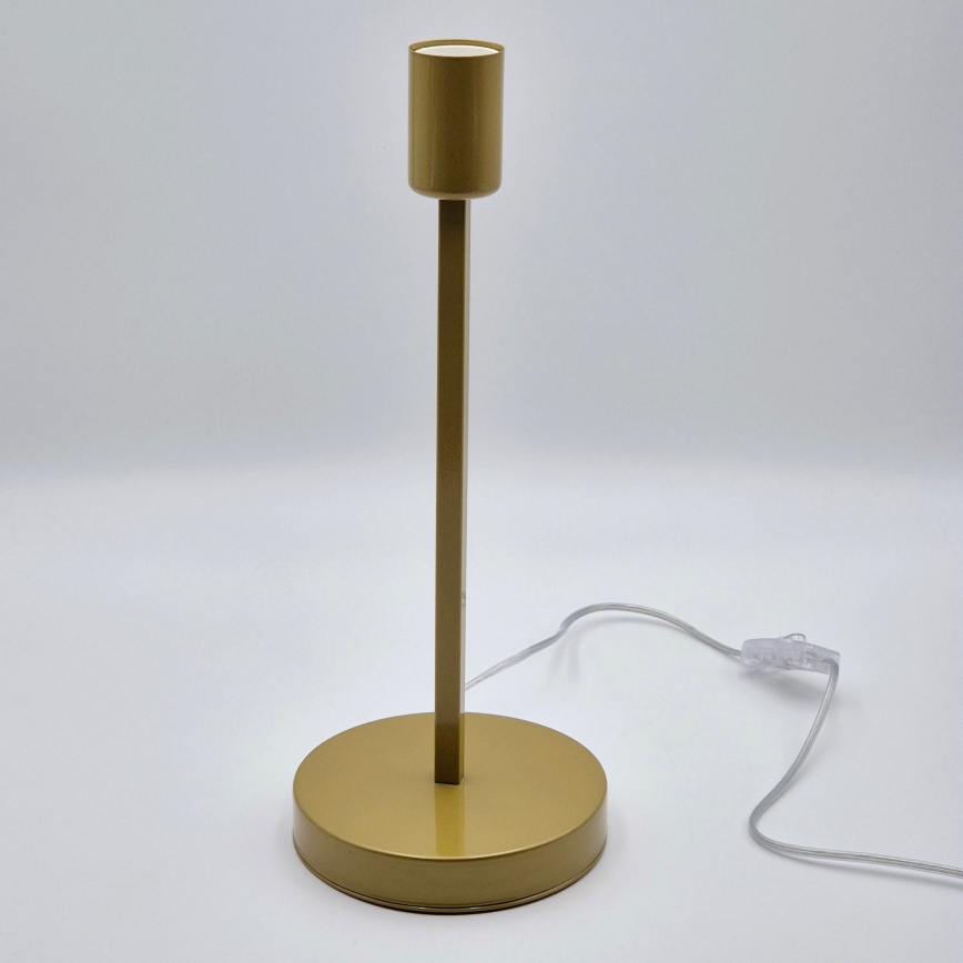 Stolna lampa ASTRID 1xE27/60W/230V zlatna