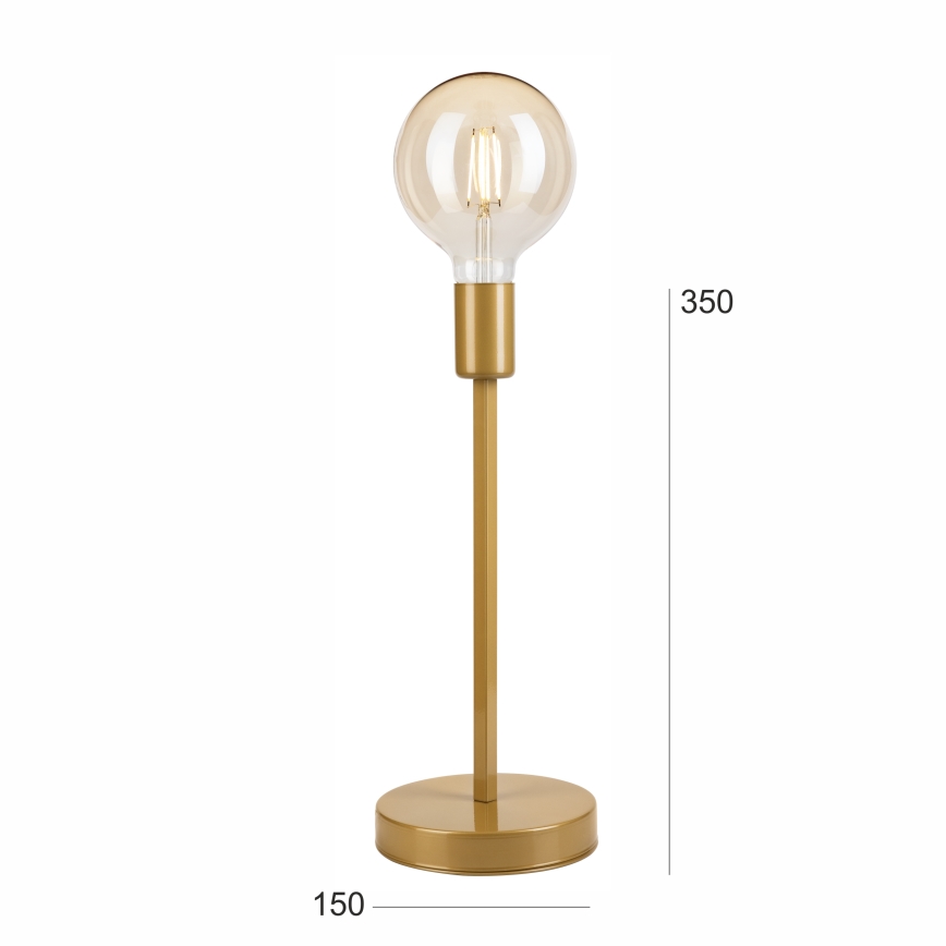 Stolna lampa ASTRID 1xE27/60W/230V zlatna