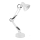 Stolna lampa AURIQ 1xE27/60W/230V bijela