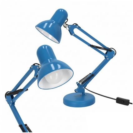 Stolna lampa AURIQ 1xE27/60W/230V plava