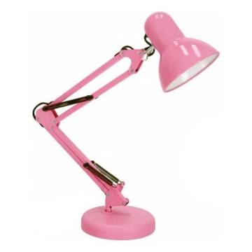 Stolna lampa AURIQ 1xE27/60W/230V ružičasta