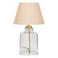 Stolna lampa AYD 1xE27/40W/230V bež/chladič